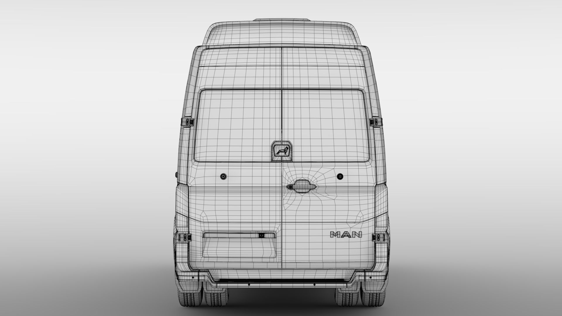MAN TGE L3H3 Window Van 2018 3D model_16