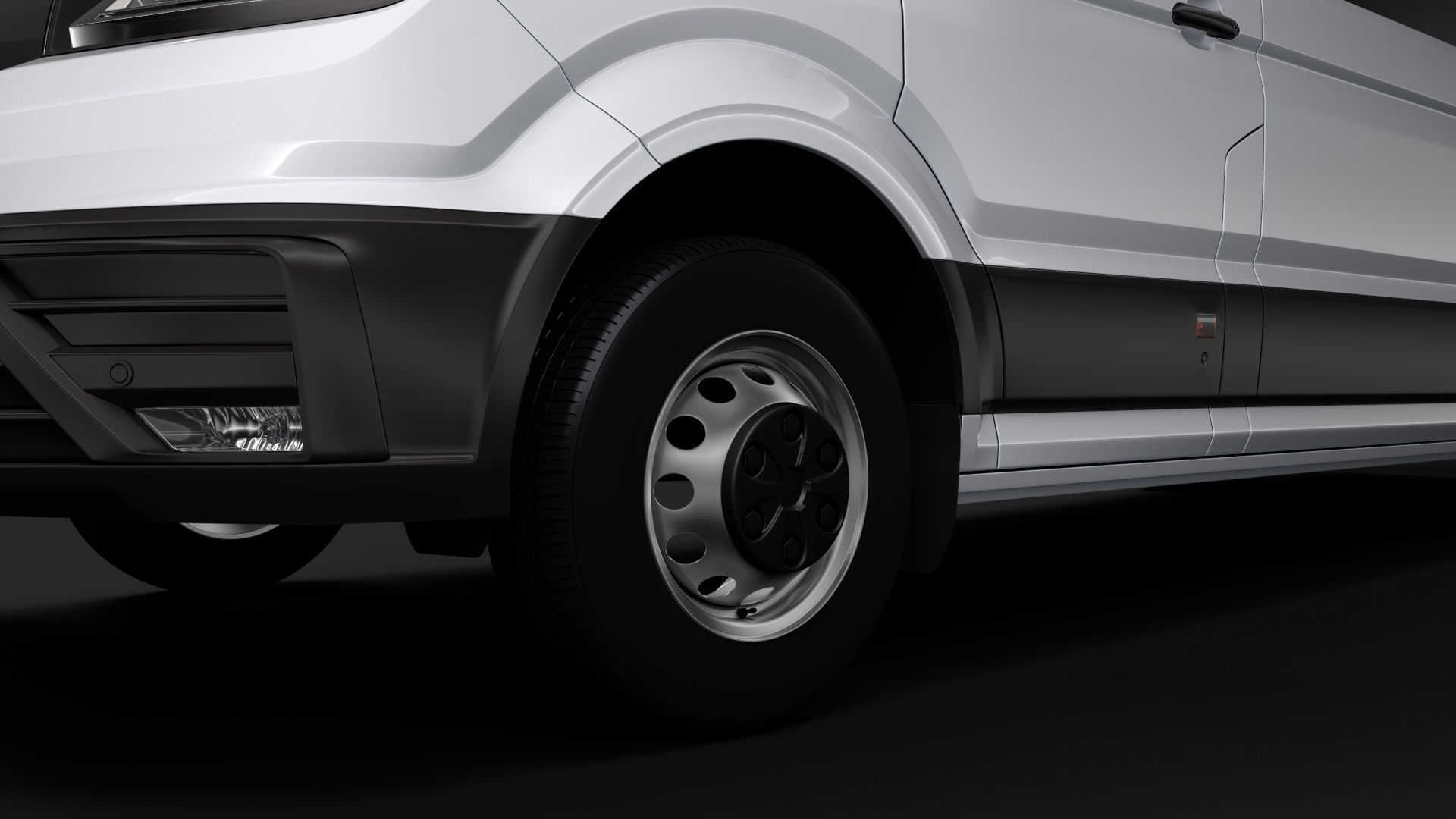 MAN TGE L3H3 Window Van 2018 3D model_5