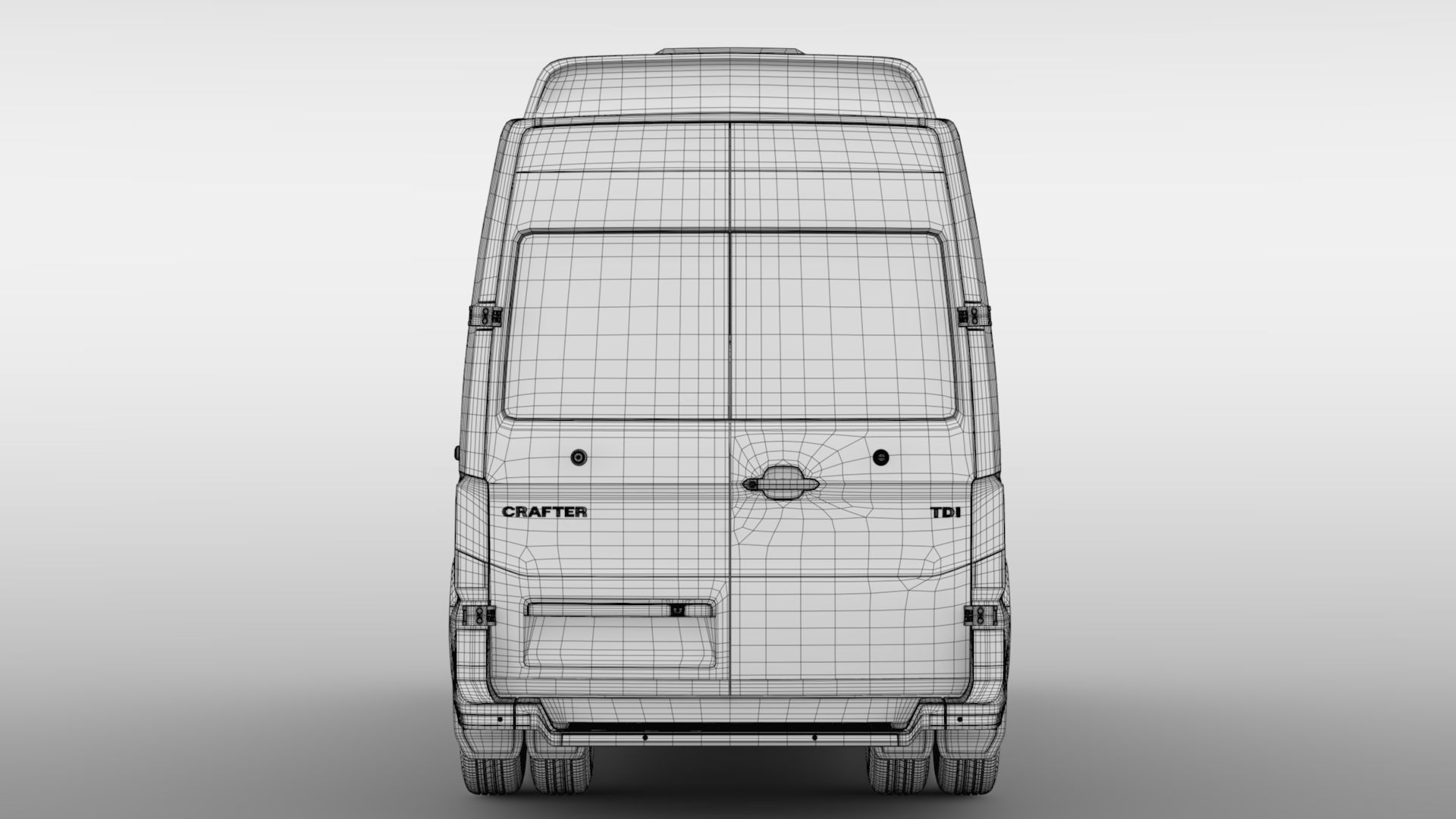 VW Crafter L3H3 Window Van 2018 3D model_18