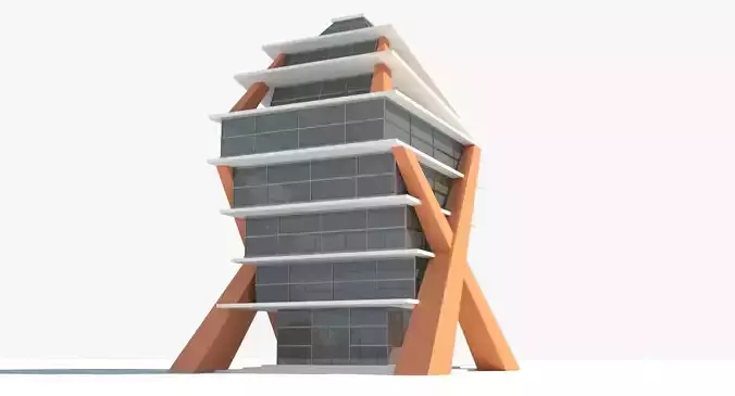  Air Art Glass Building