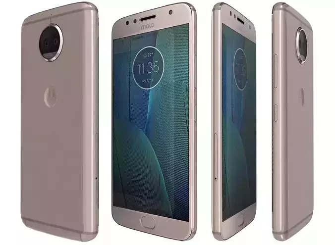 Motorola Moto G5S Plus Fine Gold And Lunar Gray