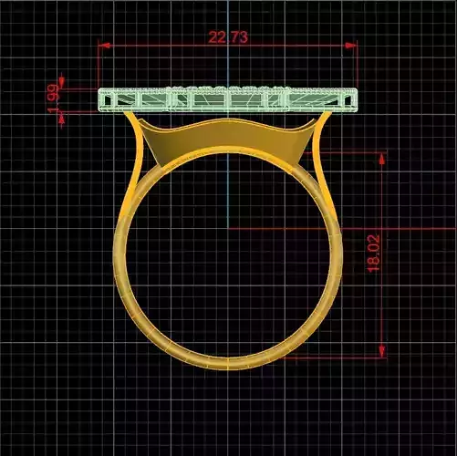 Trefle Ring
