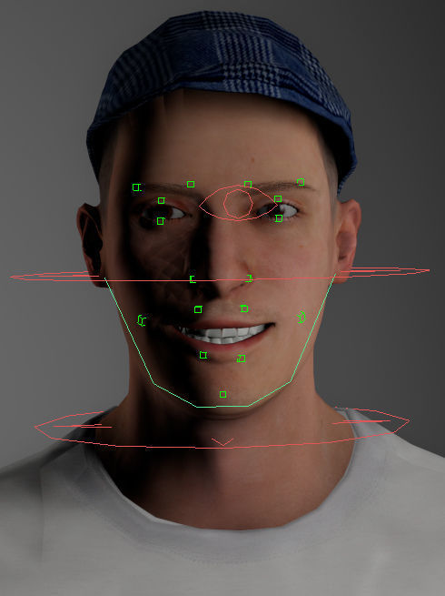 3D Casual Man Body Face Rigged Free Free low-poly 3D model_18