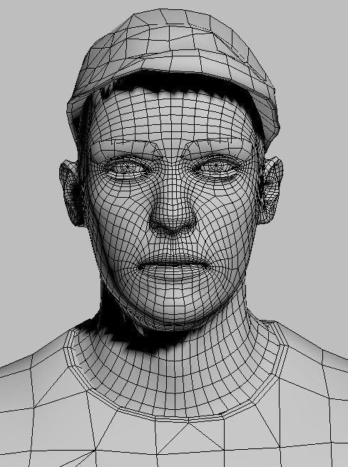 3D Casual Man Body Face Rigged Free Free low-poly 3D model_20