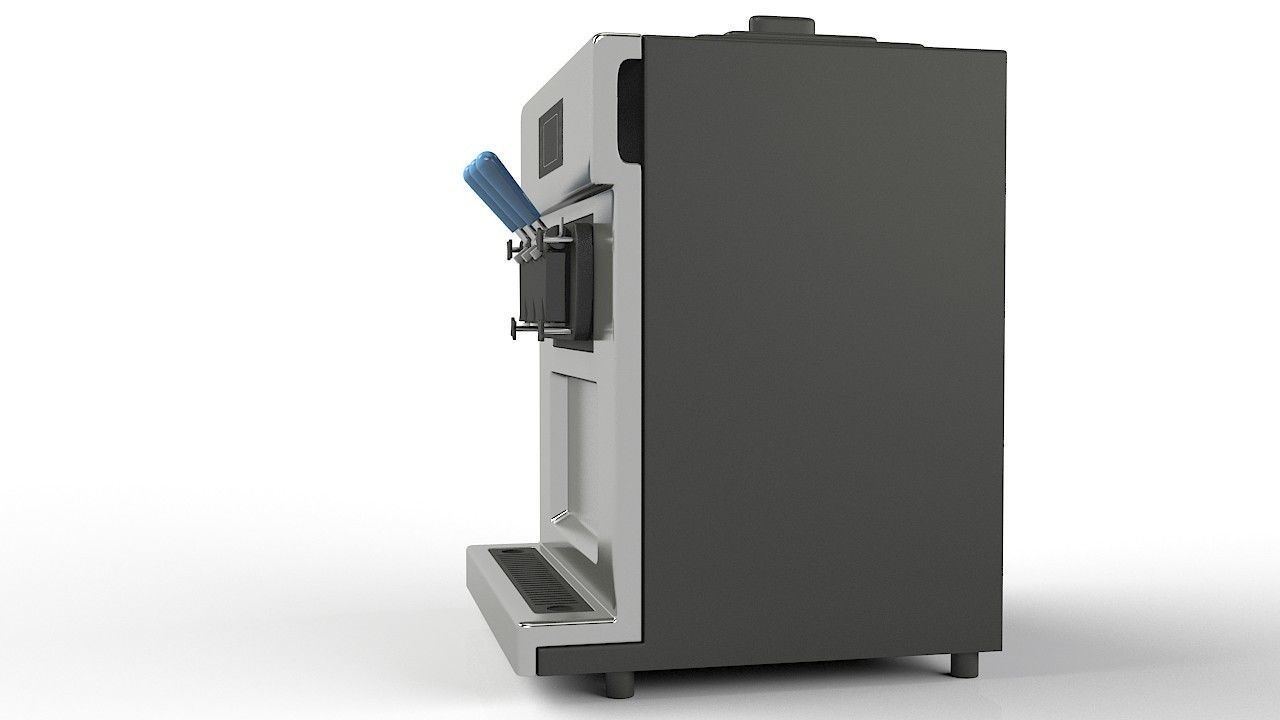 Soft Ice Cream Machine 3D model_1