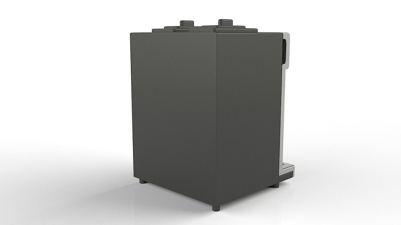 Soft Ice Cream Machine 3D model_4