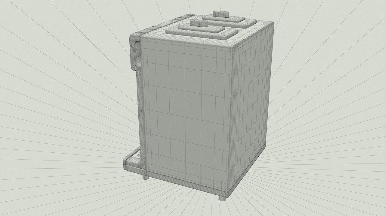 Soft Ice Cream Machine 3D model_13