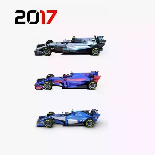 Formula 2017 cars pack 3