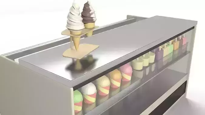 Ice Cream Fridge