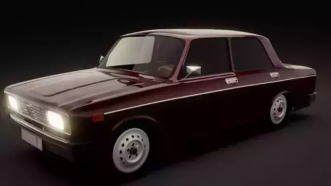 Vaz 2106-2107 3D model