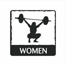 Gym fitness crossfit Bathroom Signs Free 3D print model