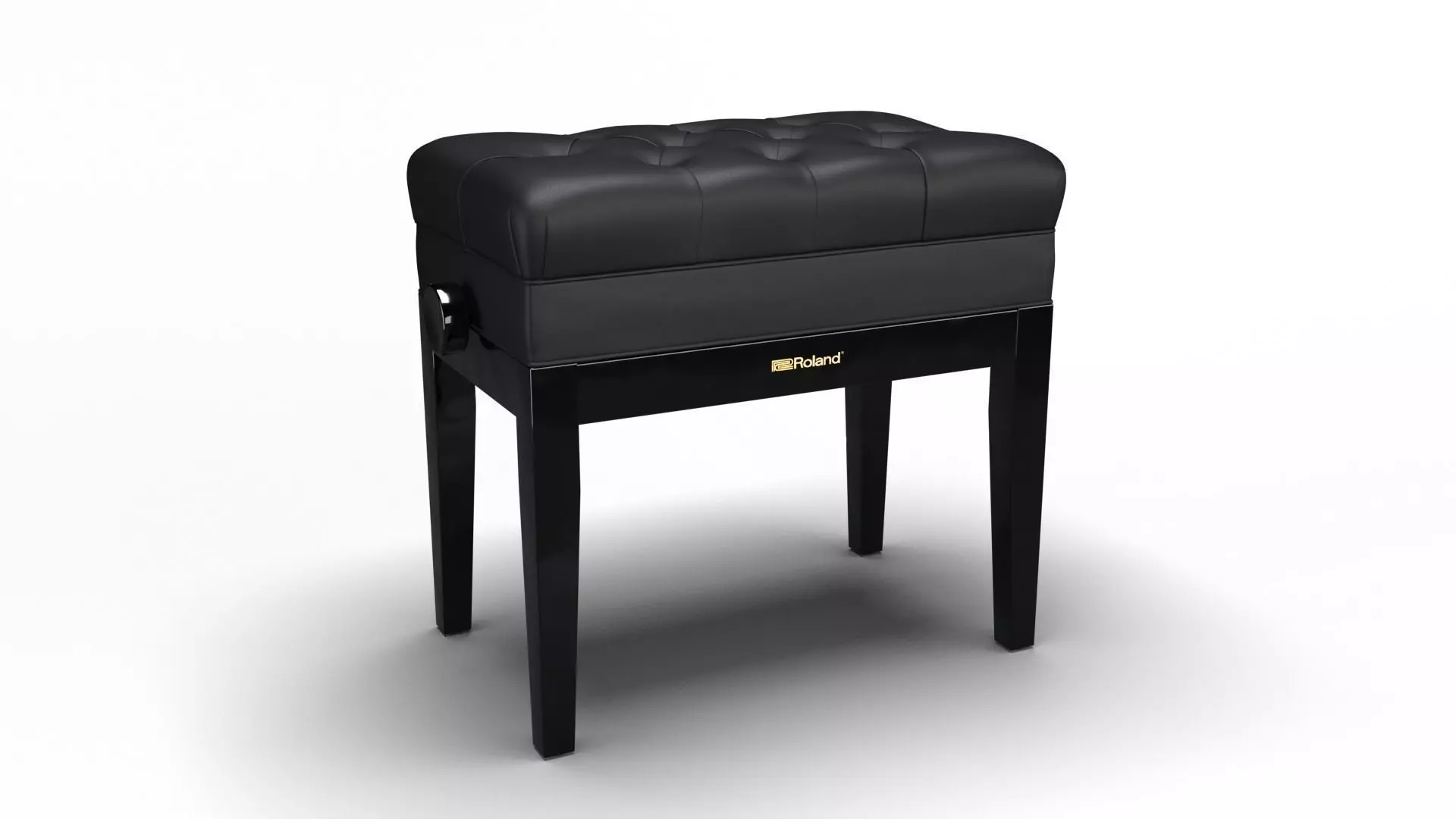 Piano  bench 3D model_0