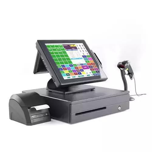 Online POS terminal Posiflex XT5515 3D model