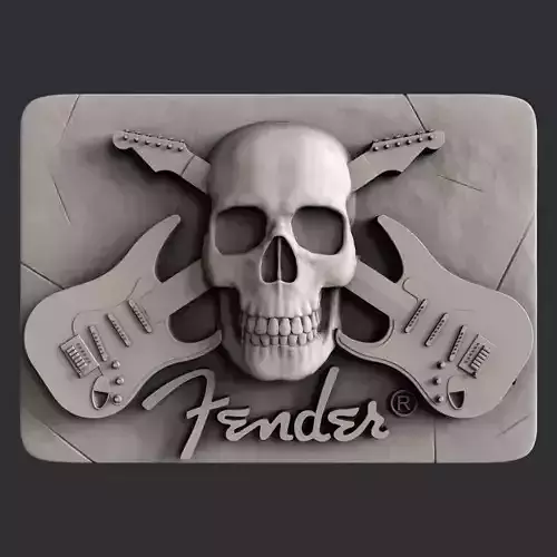 3d STL models for CNC guitar