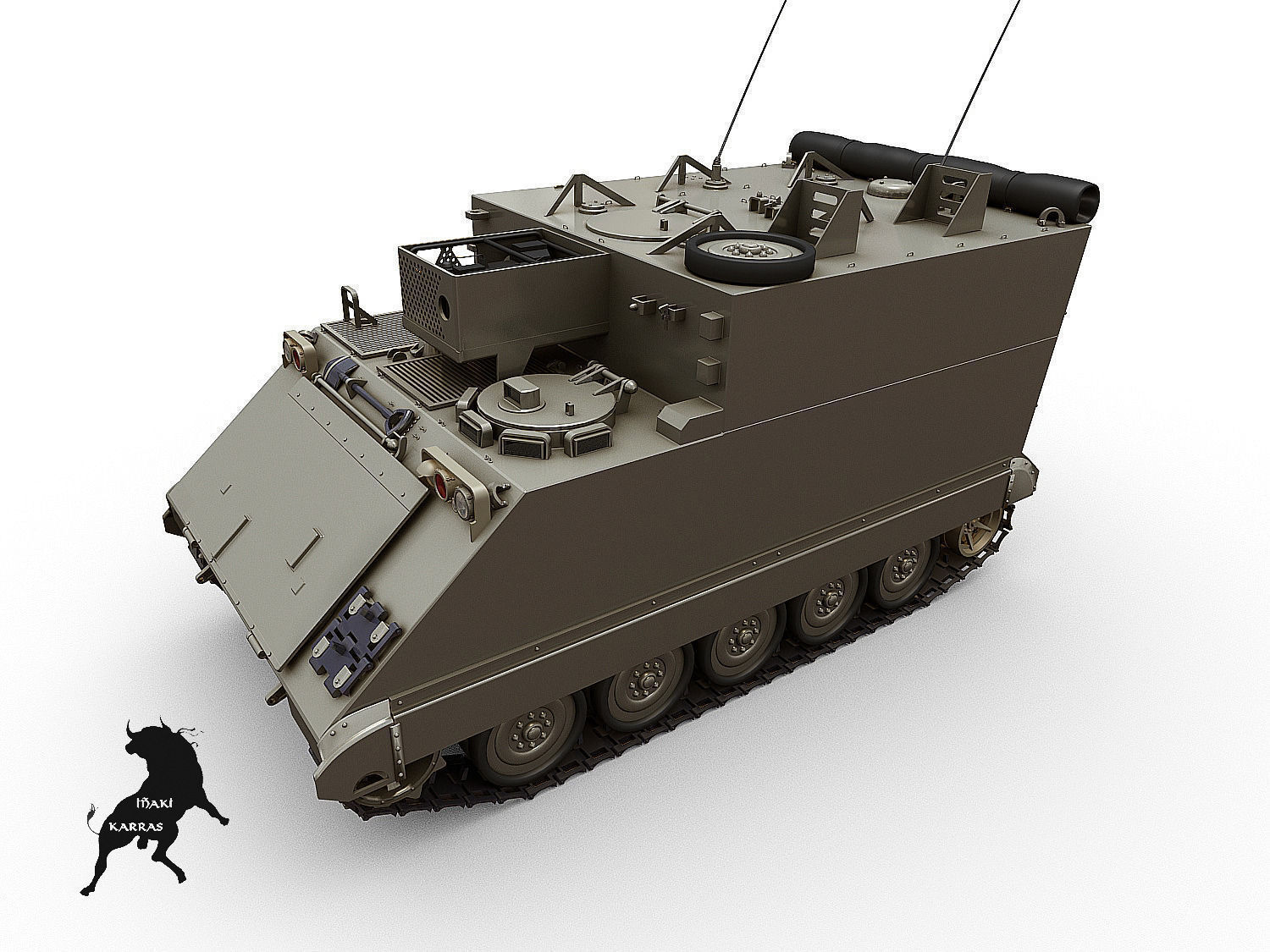 M577 Command 3D Model .max .obj .fbx - CGTrader.com