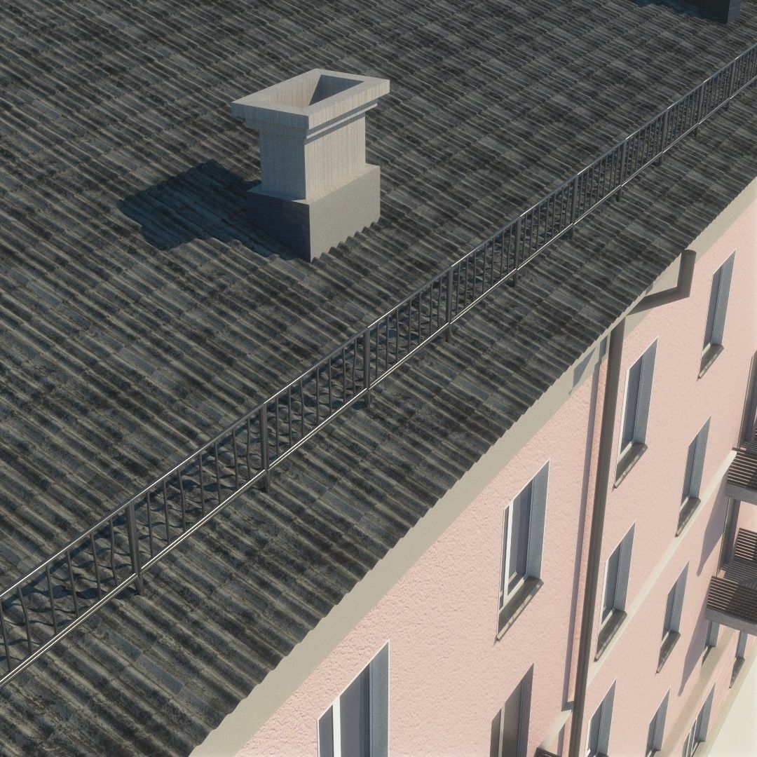 Soviet Russia houses 3D model_39