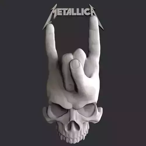 3d STL models for CNC Metallica 3D model
