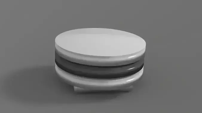 Modern round coffee table