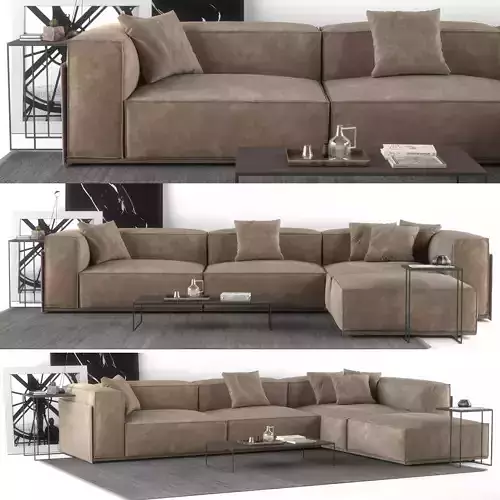 Sofa Salotti Doimo Roland 3D model