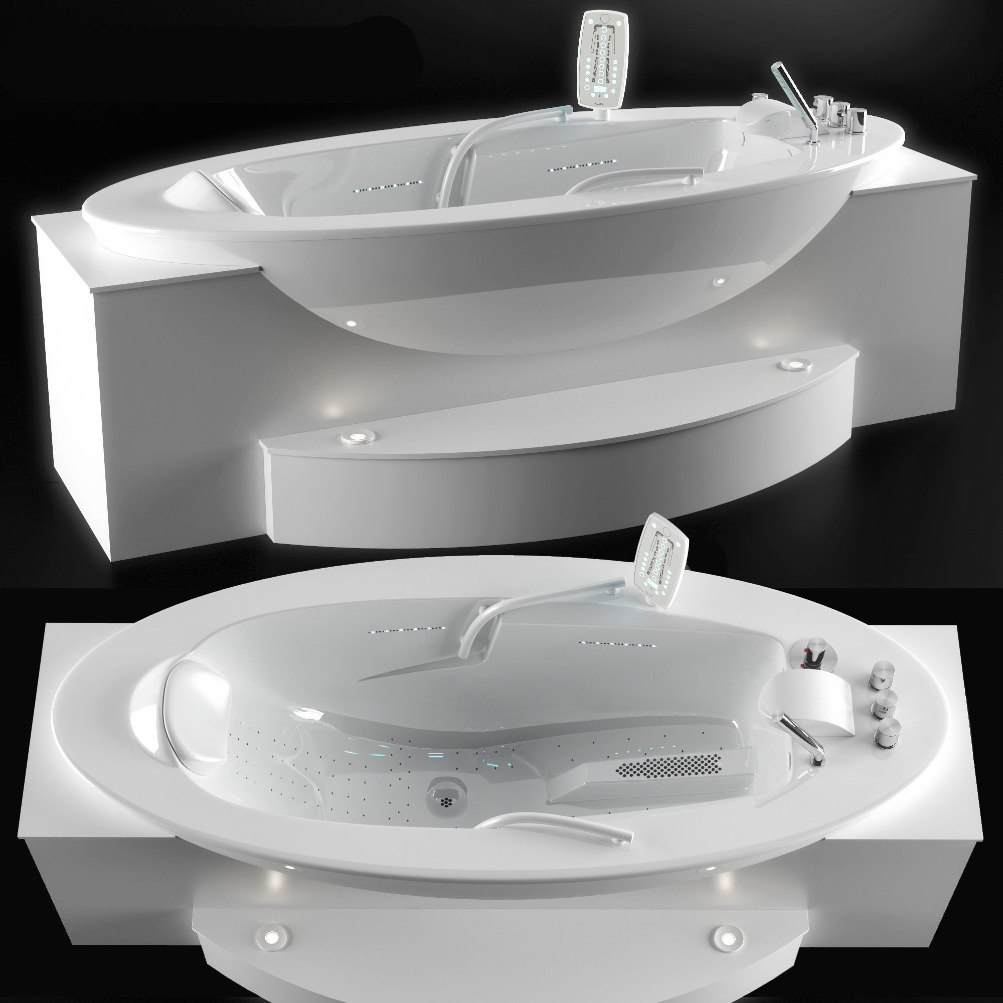 Bathtub Sanospa Klafs