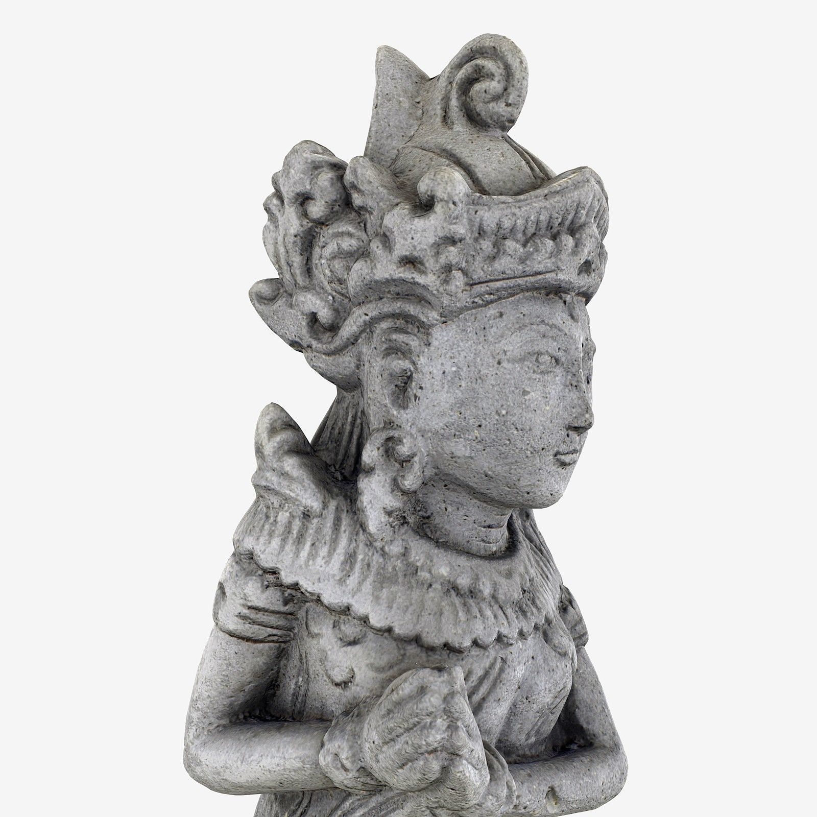 Thai Sandstone Female - Free Model Free low-poly 3D model_7