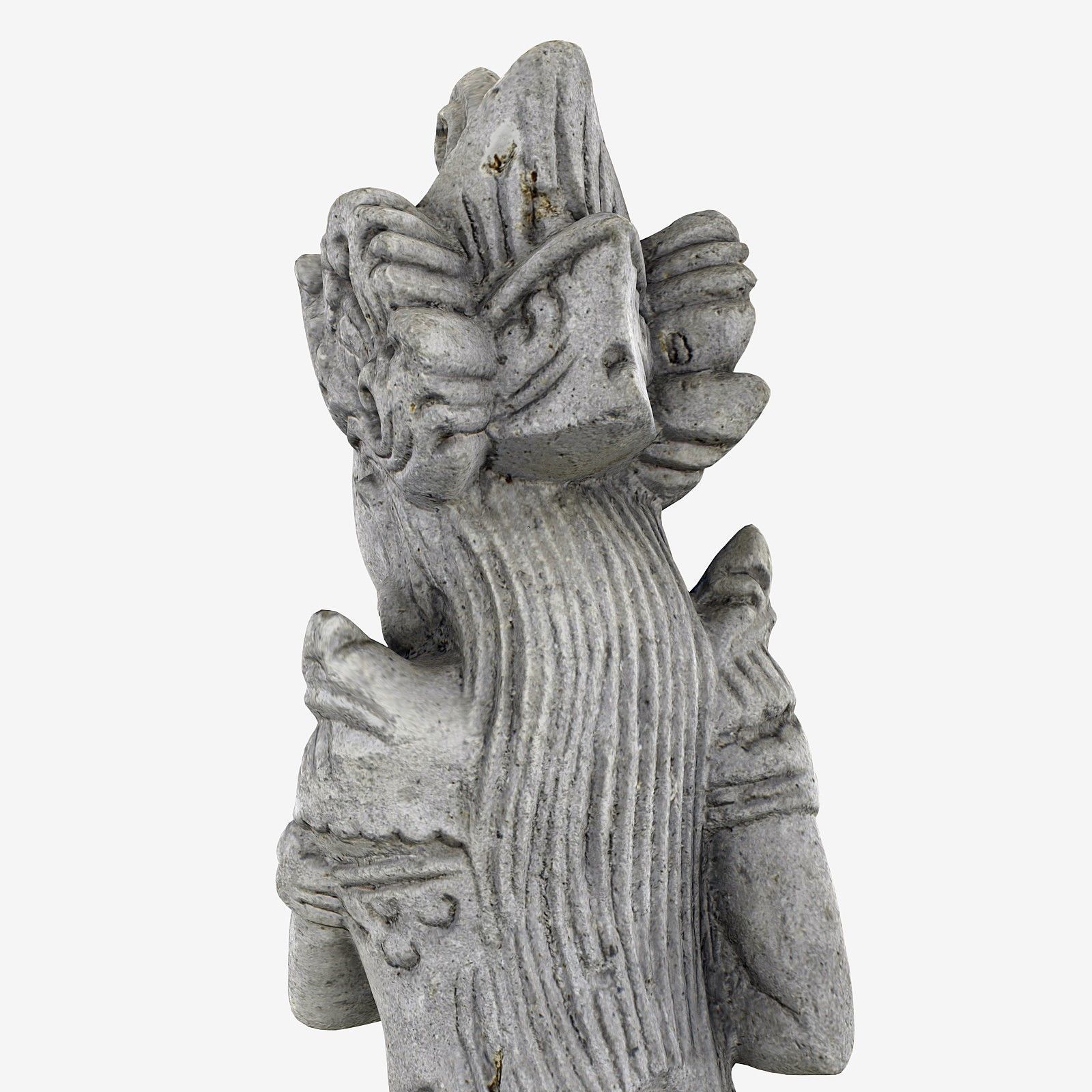 Thai Sandstone Female - Free Model Free low-poly 3D model_5