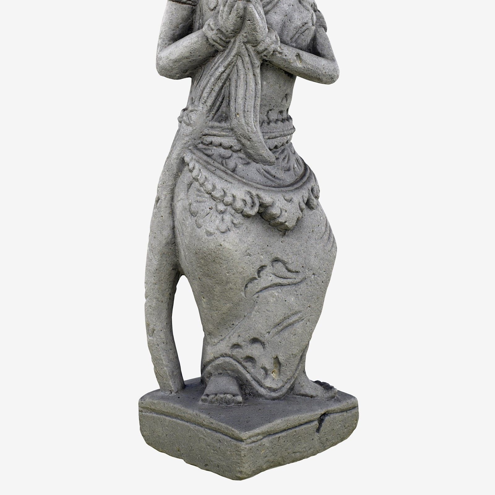 Thai Sandstone Female - Free Model Free low-poly 3D model_11