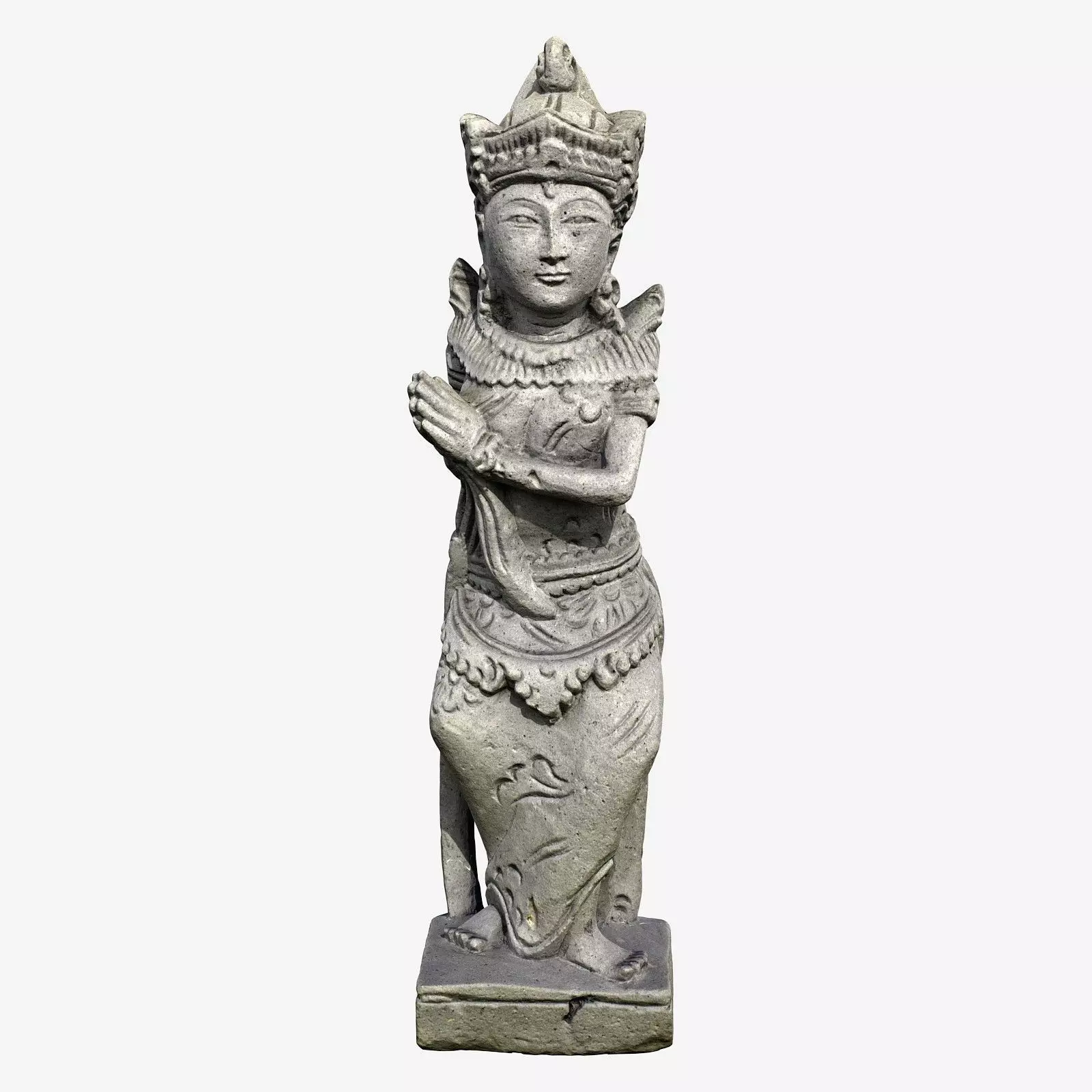 Thai Sandstone Female - Free Model Free low-poly 3D model_0