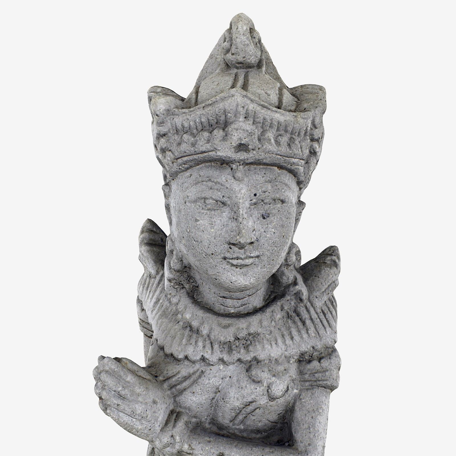 Thai Sandstone Female - Free Model Free low-poly 3D model_4