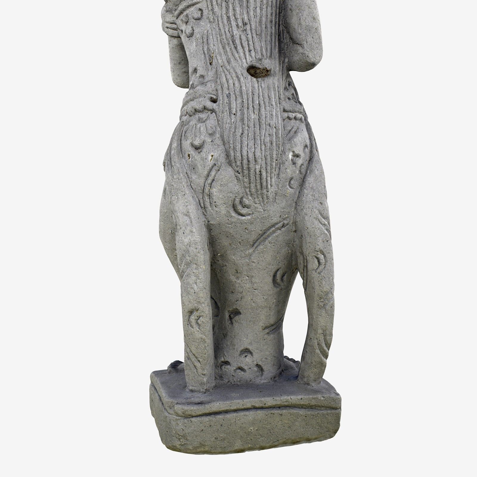 Thai Sandstone Female - Free Model Free low-poly 3D model_12