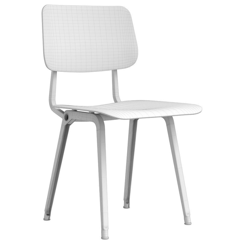 Revolt Chair by Friso Kramer 3D model_3