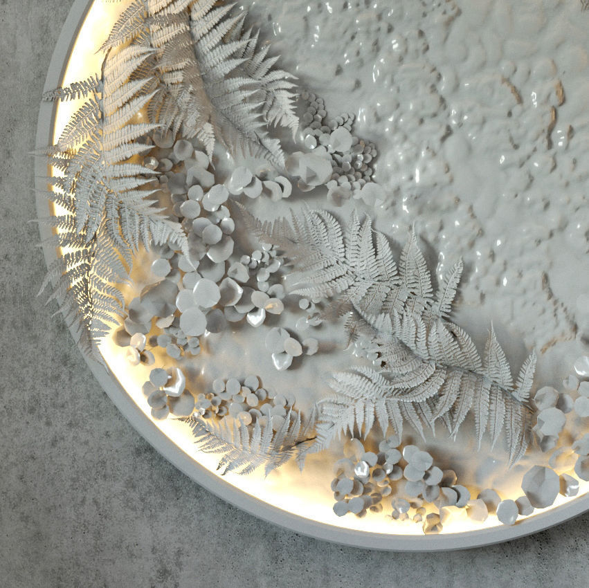 Fytodisk moss 3D model_3