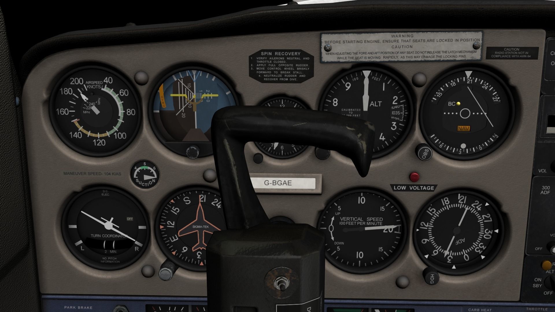 Cessna C152 3D model_12