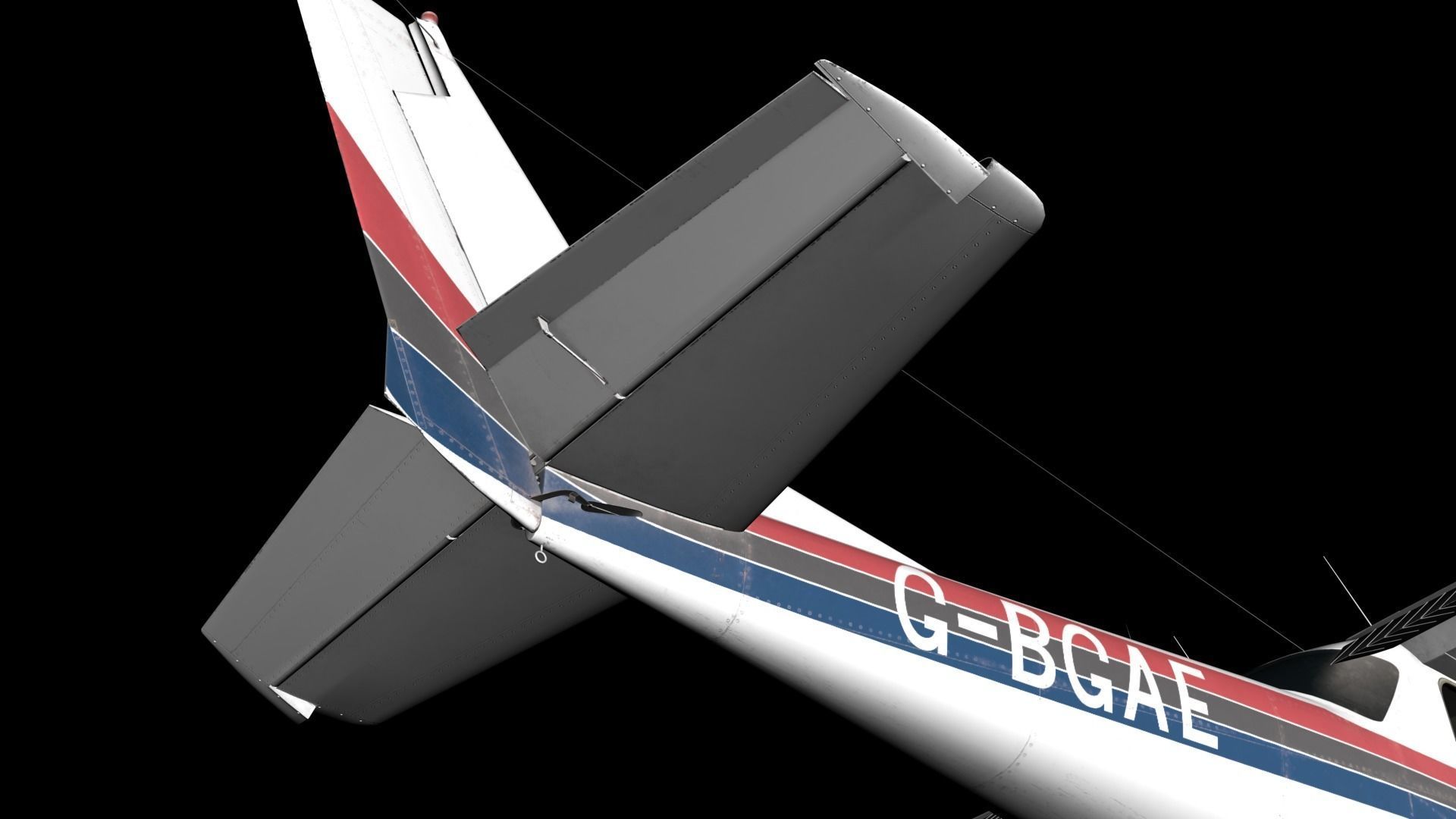 Cessna C152 3D model_6
