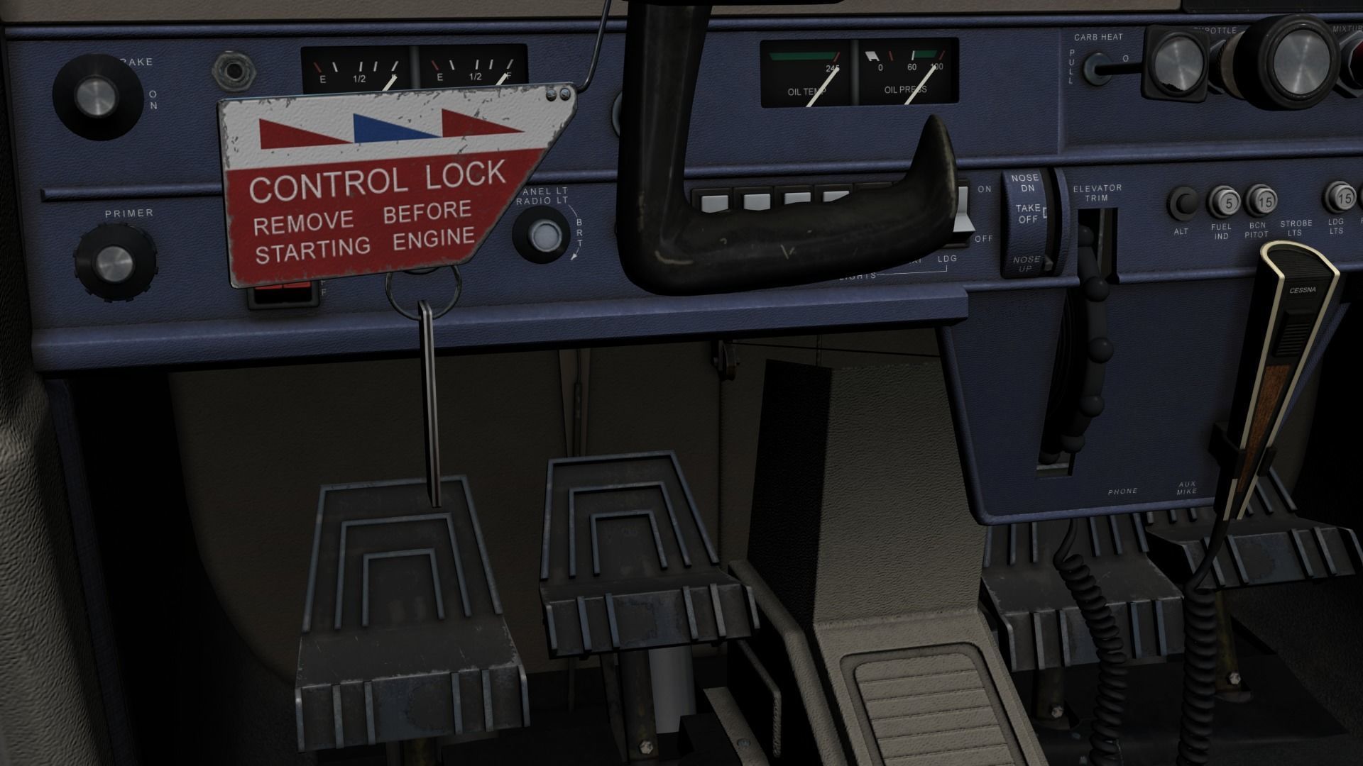 Cessna C152 3D model_13