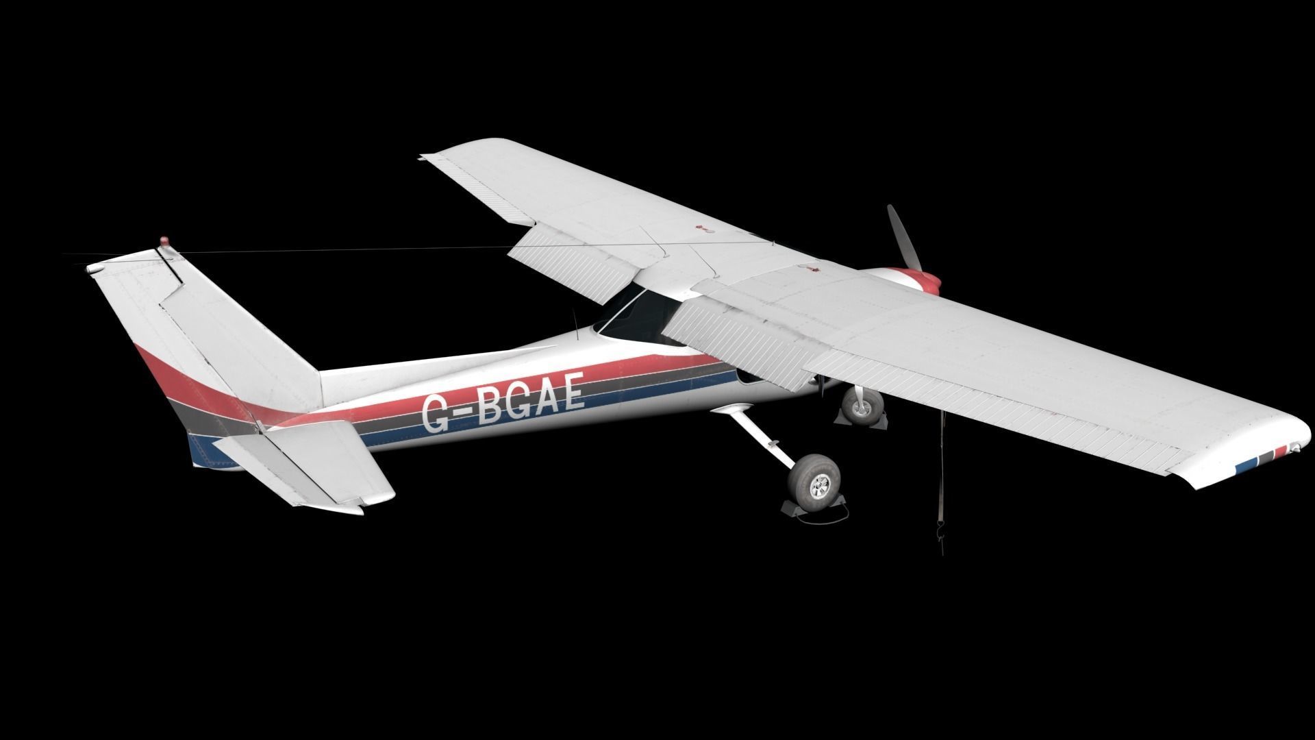Cessna C152 3D model_2