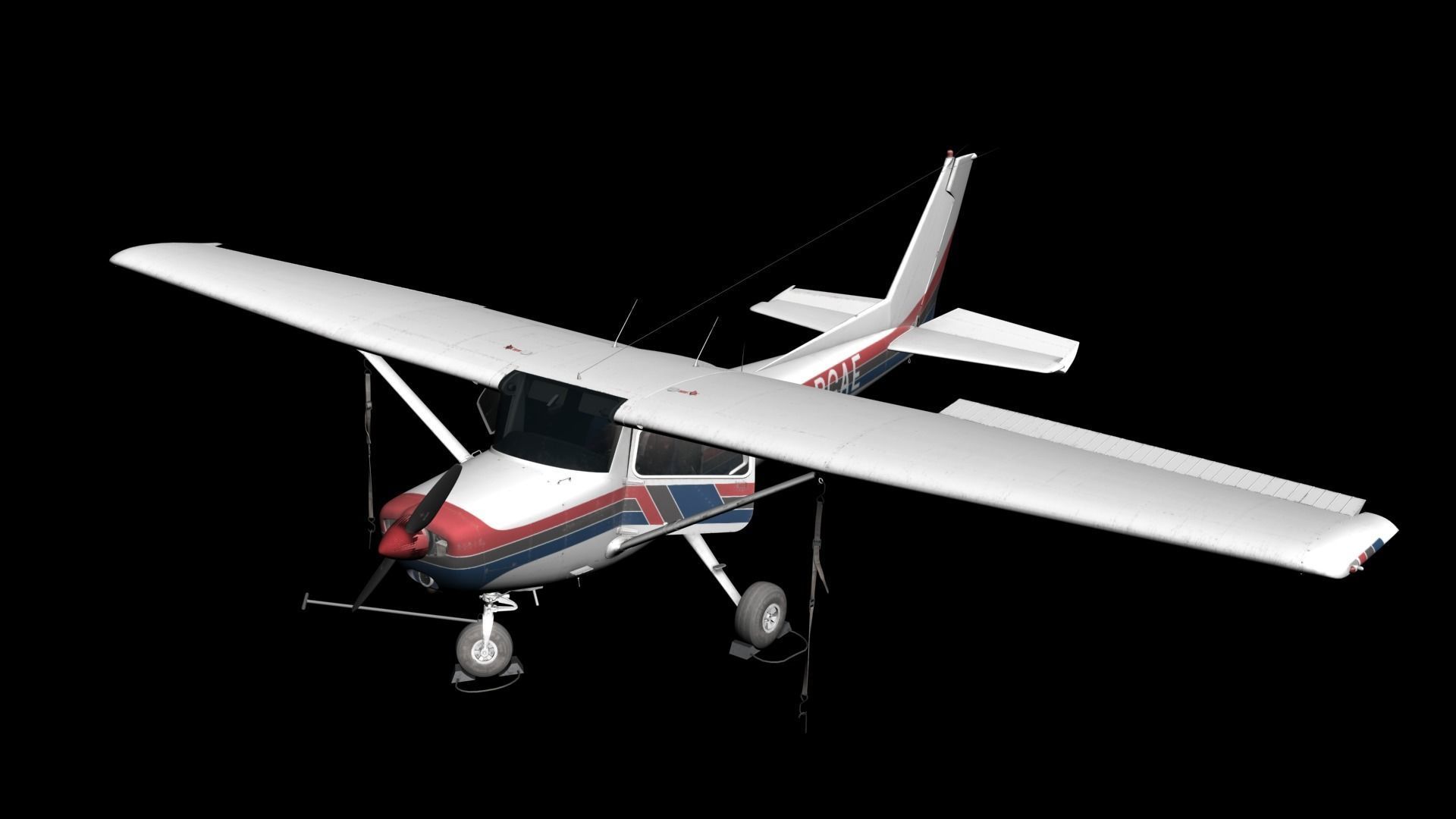 Cessna C152 3D model_1