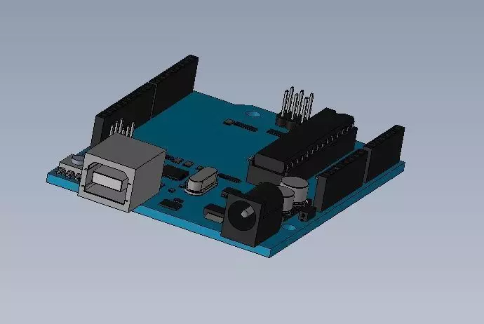 Arduino board 3D print model