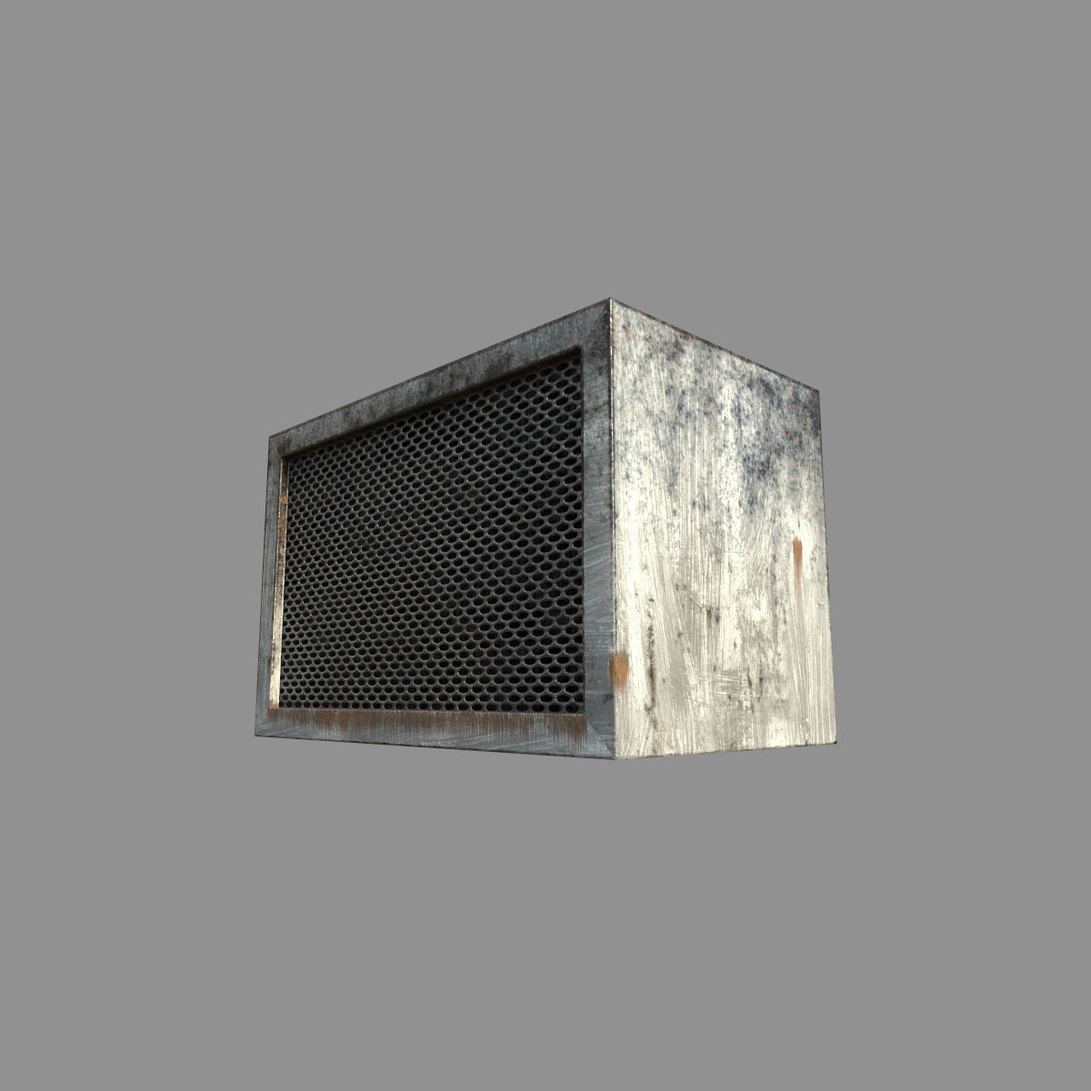 Multi Game Engine AAA Quality PBR Asset - Air Conditioner Low-poly 3D model_2