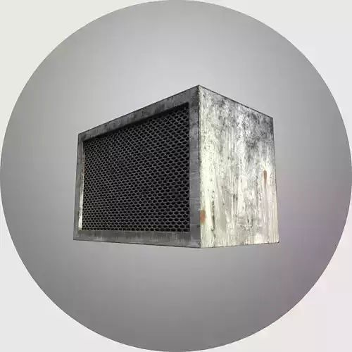 Multi Game Engine AAA Quality PBR Asset - Air Conditioner