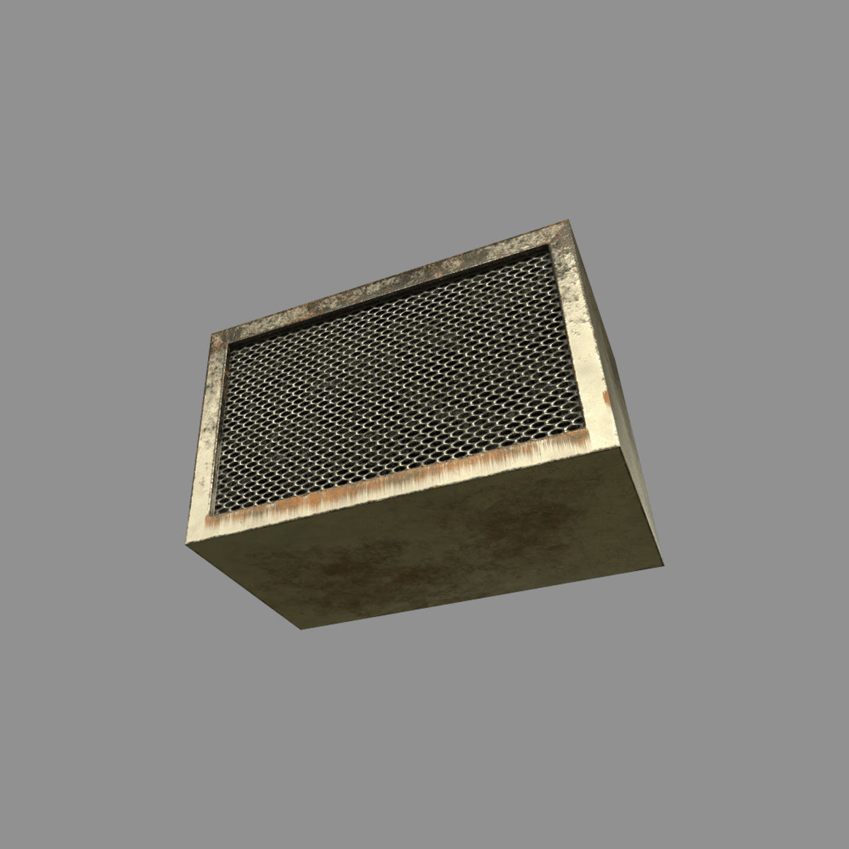 Multi Game Engine AAA Quality PBR Asset - Air Conditioner Low-poly 3D model_3