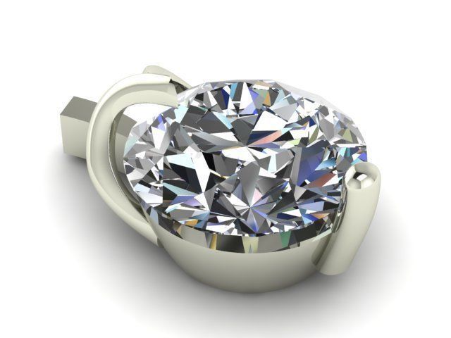 Pendant T01267 3D print model_1