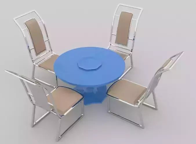 Simple Chair and stool table tea garden table