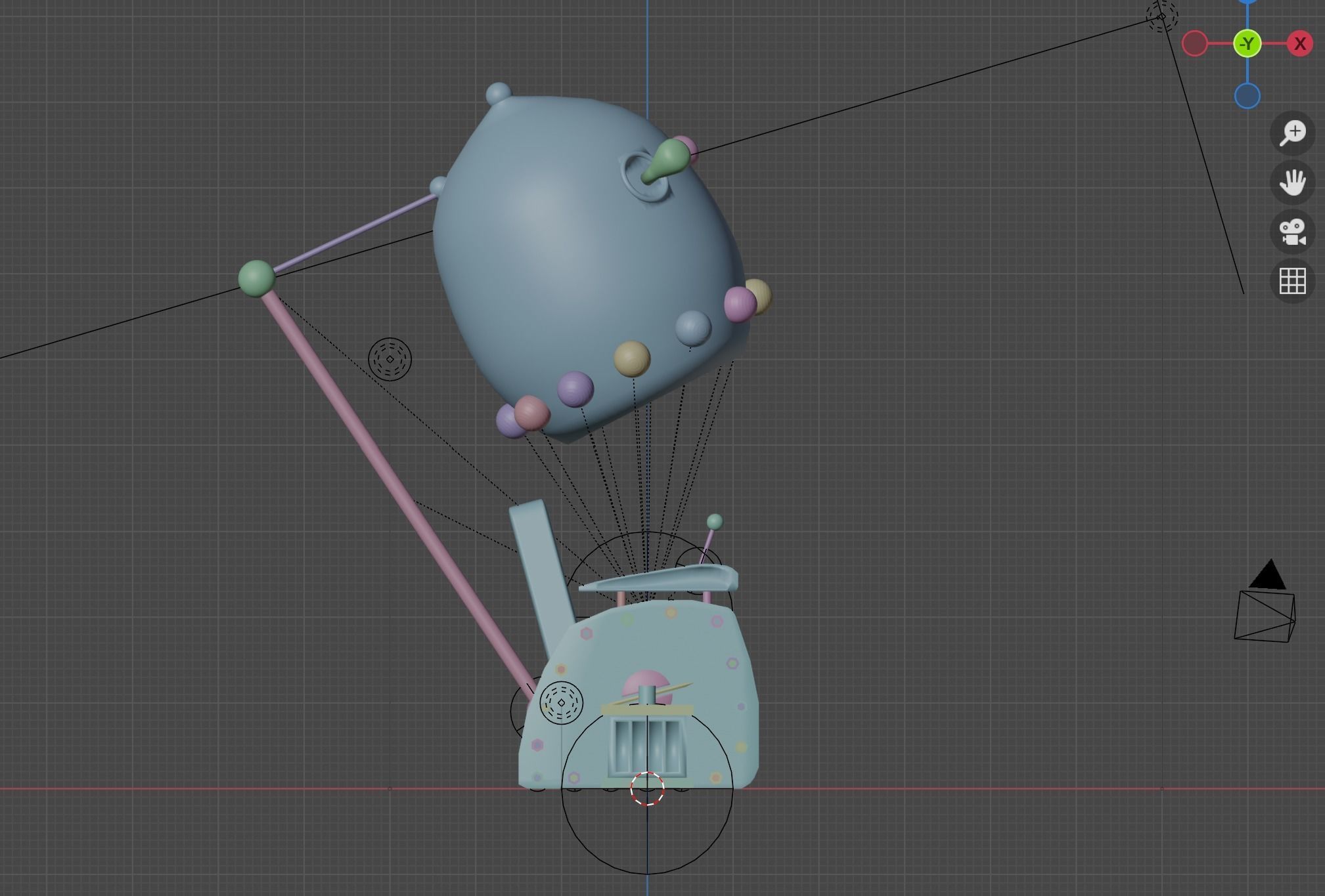 SFTM-spacegoofs-zinzins de l espace Low-poly 3D model_3