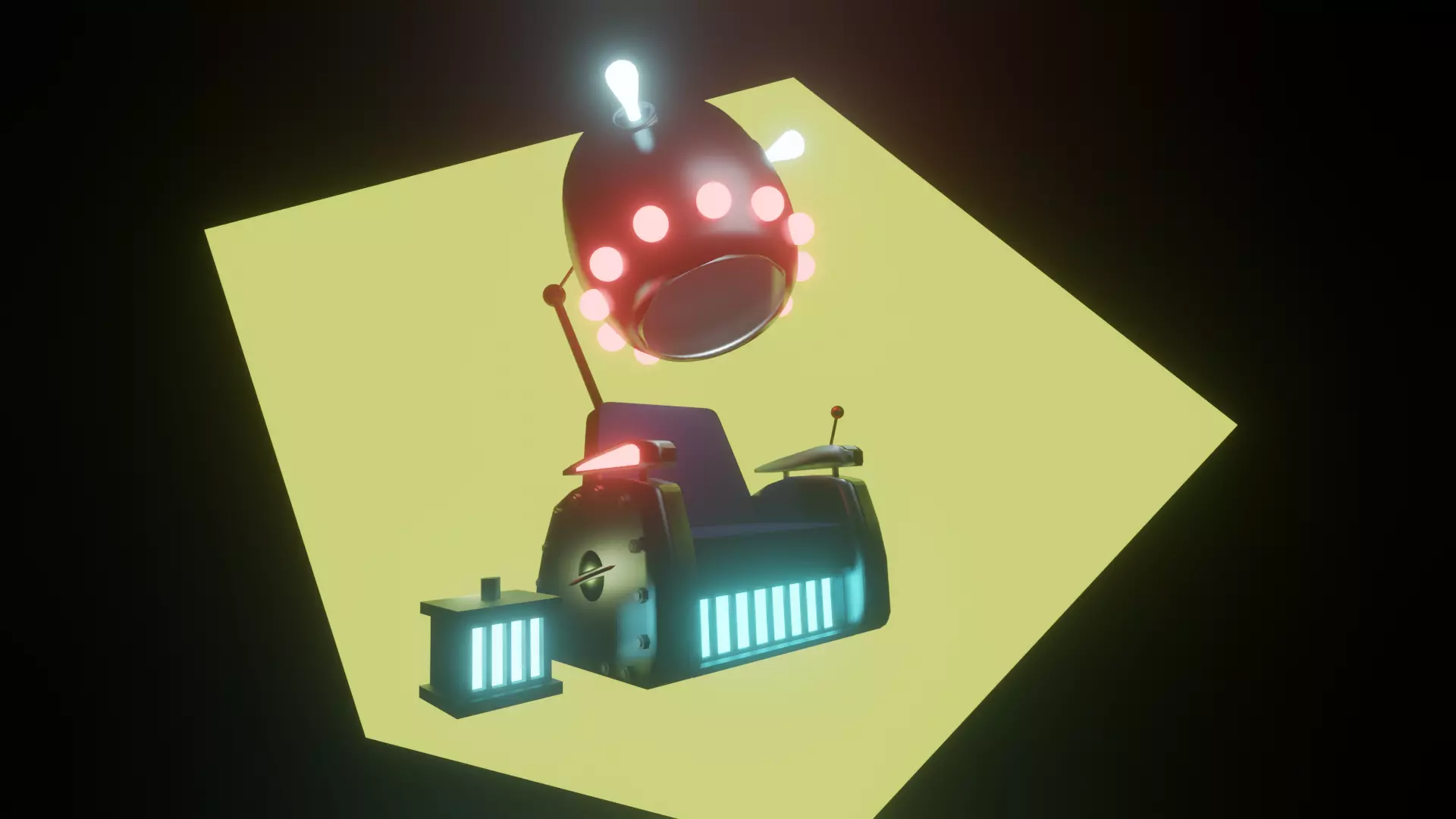 SFTM-spacegoofs-zinzins de l espace Low-poly 3D model_0