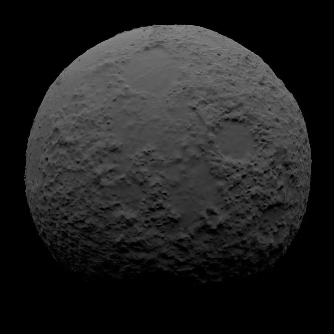 Moon model 3D model_0