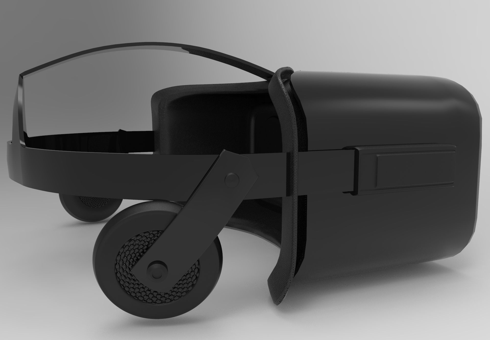 VR Glass Oculus Rift 3D model_1