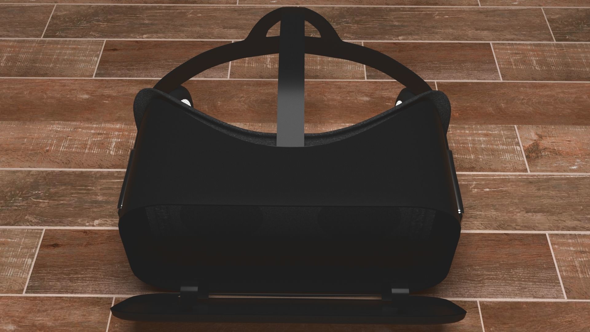 VR Glass Oculus Rift 3D model_10