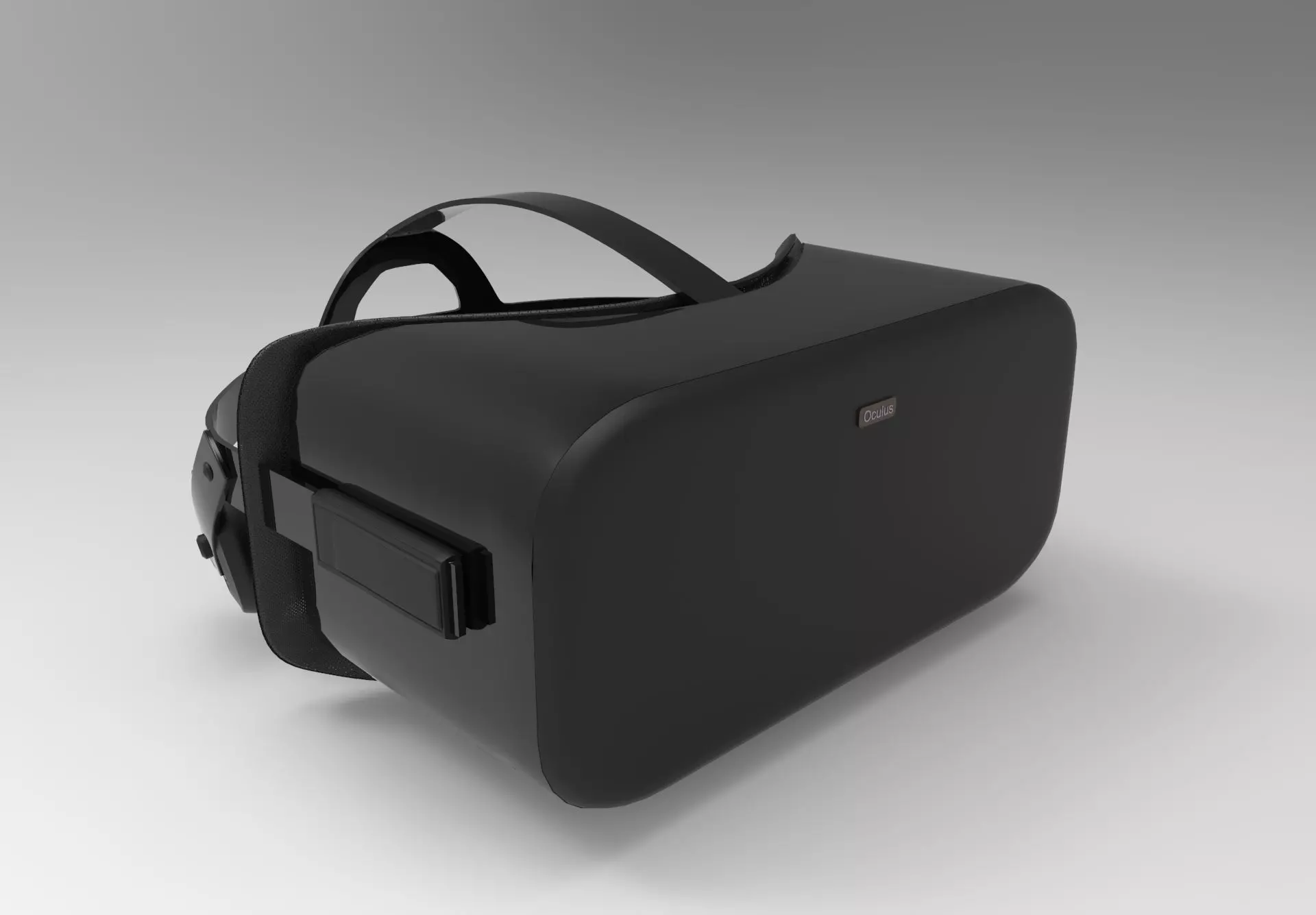 VR Glass Oculus Rift 3D model_0