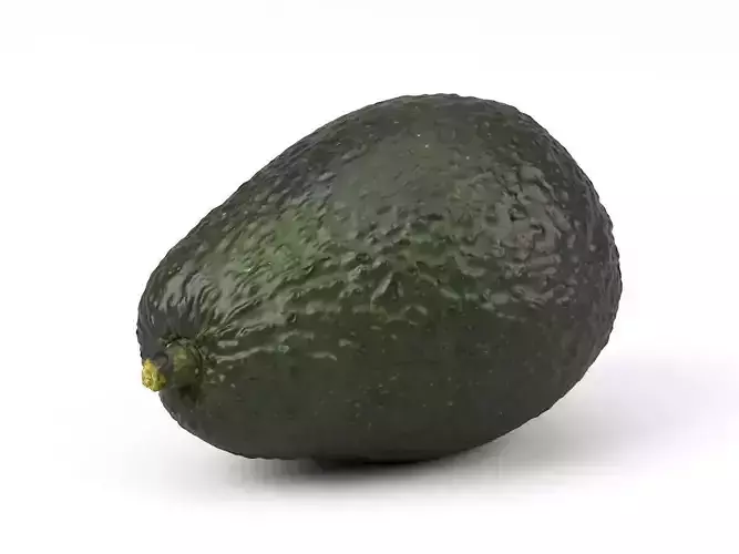 Photorealistic Avocado 3D Scan